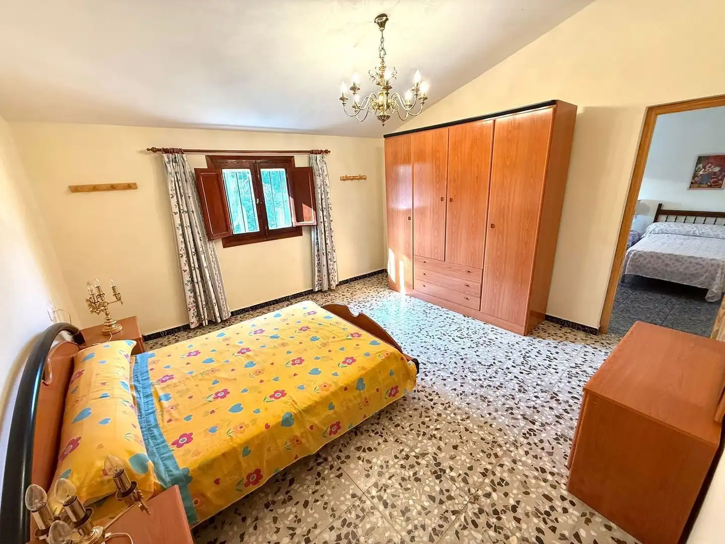 Schlafzimmer von Einfamilien-Reihenhaus zum Verkauf in Pulpí mit Heizung, Terrasse und Abstellraum