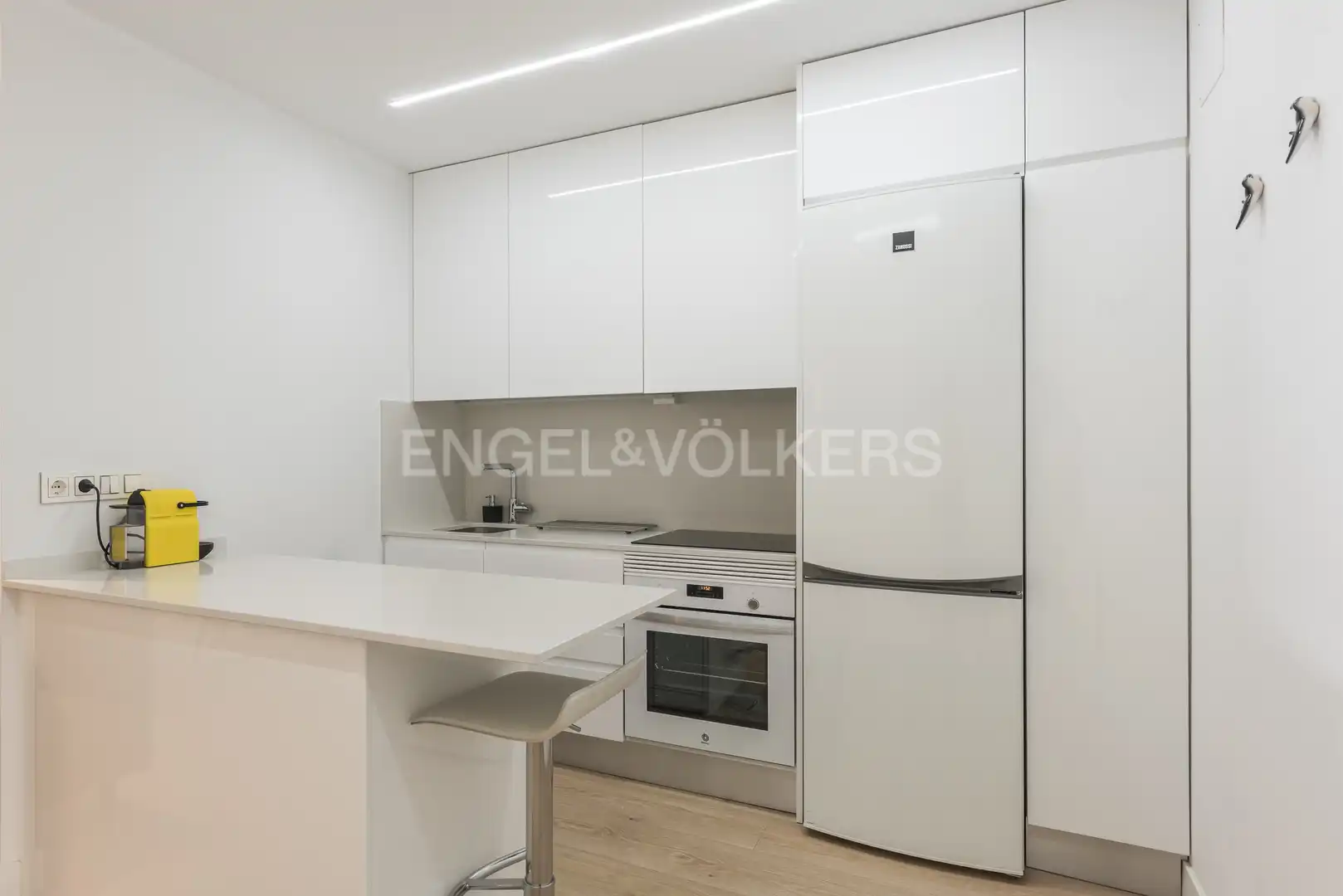 Cocina de Piso de alquiler en Madrid con Aire acondicionado, Calefacción y Amueblado