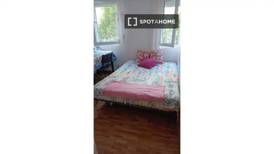Habitación de Piso para compartir en Madrid con Aire acondicionado, Calefacción y Terraza
