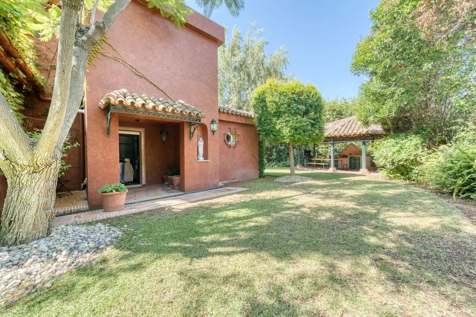 Garden of Houses for rent in Marbella  with Air Conditioner, Private garden and Swimming Pool