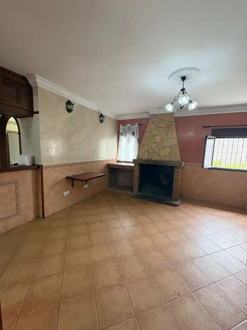 Sala d'estar de Casa adosada en venda en Villamartín amb Aire condicionat, Calefacció i Terrassa