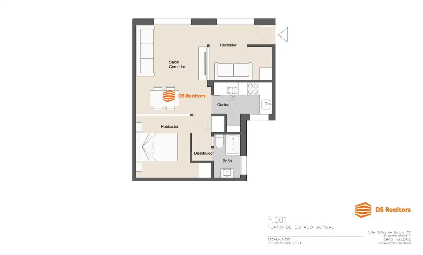 Flat with lift for sale in Calle de Jaime Tercero, imagen 35
