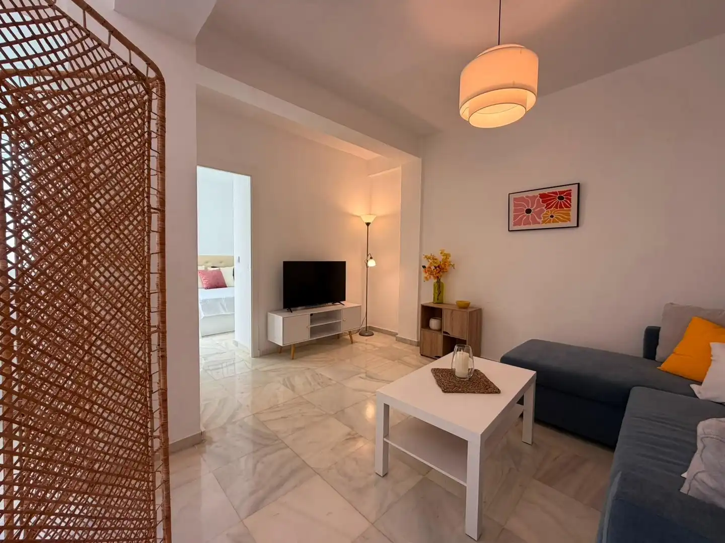 Wohnzimmer von Wohnung zur Miete in Granada mit Heizung, Abstellraum und Möbliert
