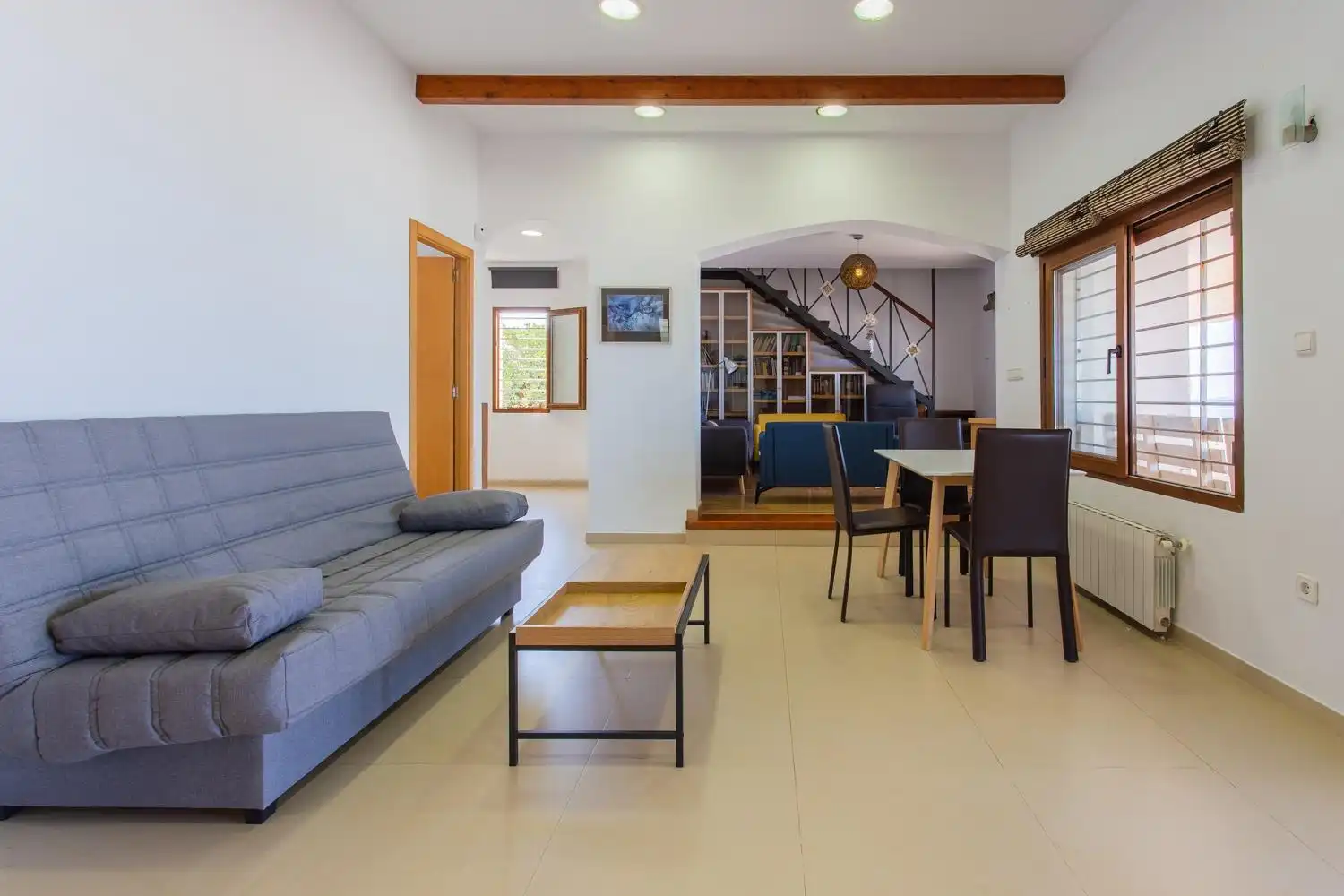 Sala de estar de Casa o chalet en venta en Cartagena con Aire acondicionado, Terraza y Amueblado