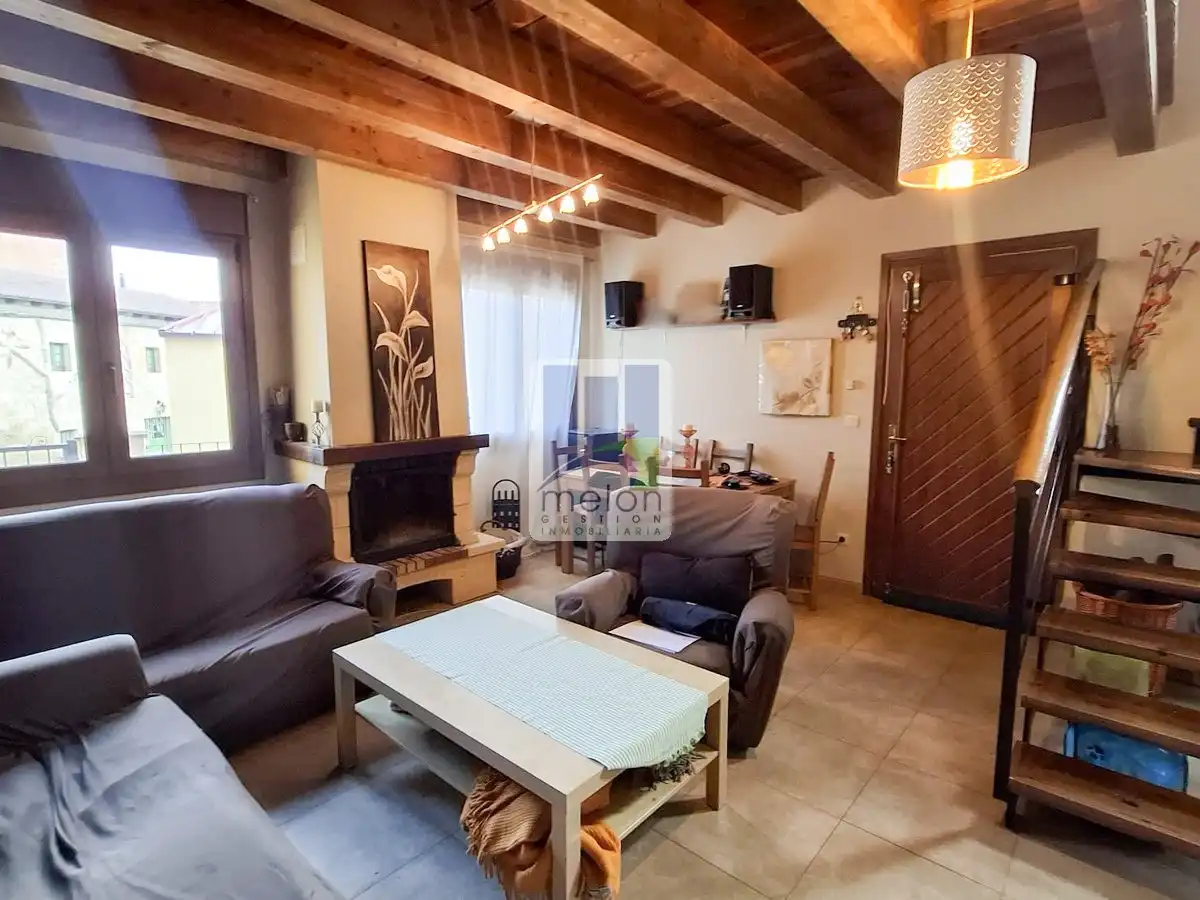 Sala de estar de Casa o chalet en venta en Valle de Santibáñez con Trastero