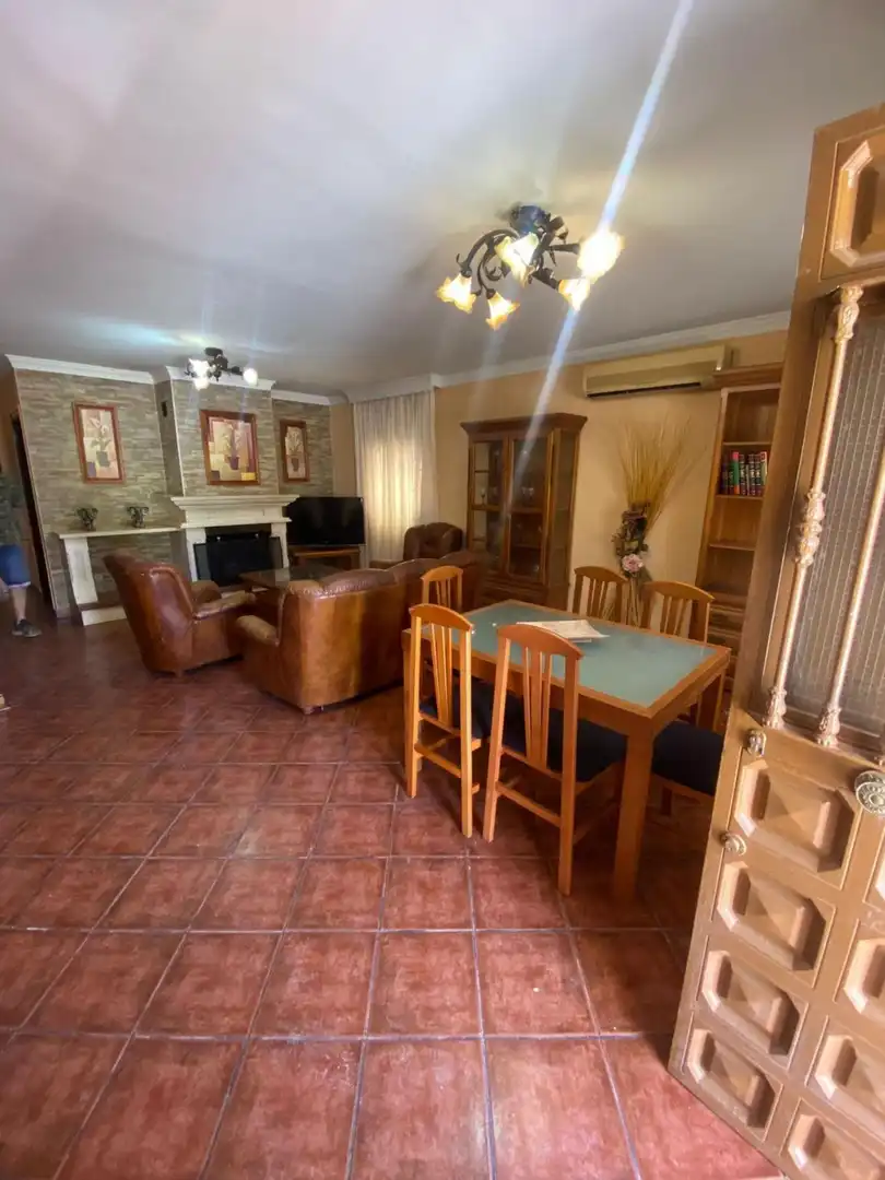 Sala d'estar de Casa o xalet en venda en Málaga amb Traster