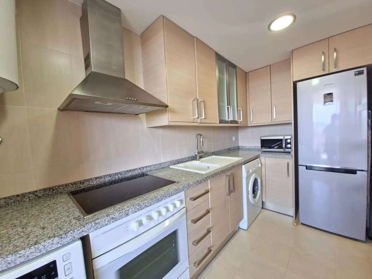 Cocina de Apartamento en venta en Oropesa del Mar / Orpesa con Aire acondicionado, Terraza y Amueblado