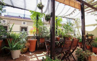 Terrasse von Wohnung zum verkauf in  Barcelona Capital mit Terrasse und Balkon