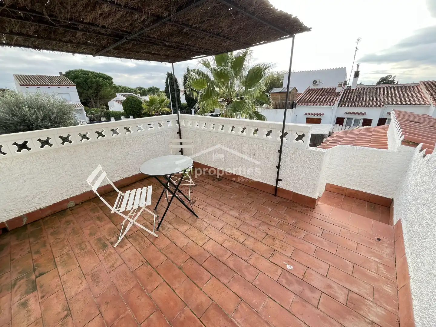 Terrassa de Casa o xalet en venda en Castelló d'Empúries amb Aire condicionat, Parquet i Piscina