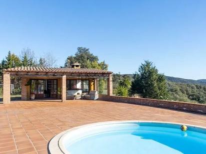 Piscina de Casa o xalet en venda en Santa Cristina d'Aro amb Calefacció, Jardí privat i Terrassa