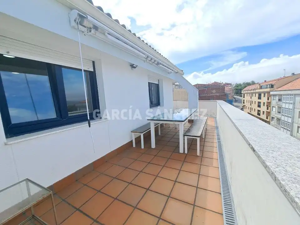 Terrace of Flat for sale in Boiro  with Terrace and Furnished