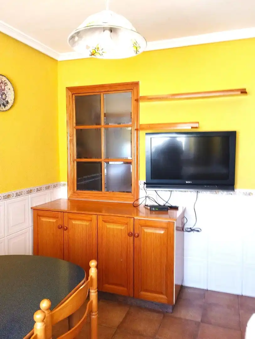 Sala de estar de Piso en venta en Ibi con Amueblado y Balcón