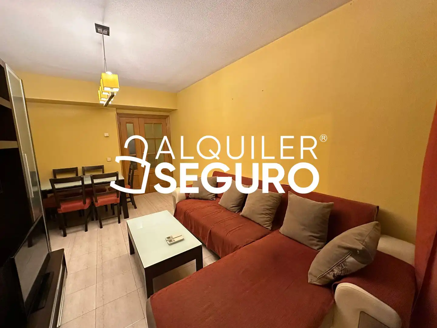 Sala d'estar de Pis de lloguer en Madrid amb Calefacció, Traster i Moblat
