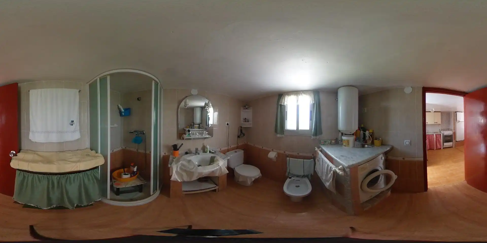 Badezimmer von Einfamilien-Reihenhaus zum Verkauf in Peñíscola / Peníscola mit Terrasse, Möbliert und Balkon