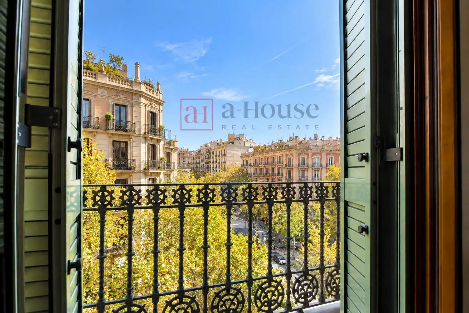 Vista exterior de Pis en venda en Barcelona amb Aire condicionat, Calefacció i Parquet