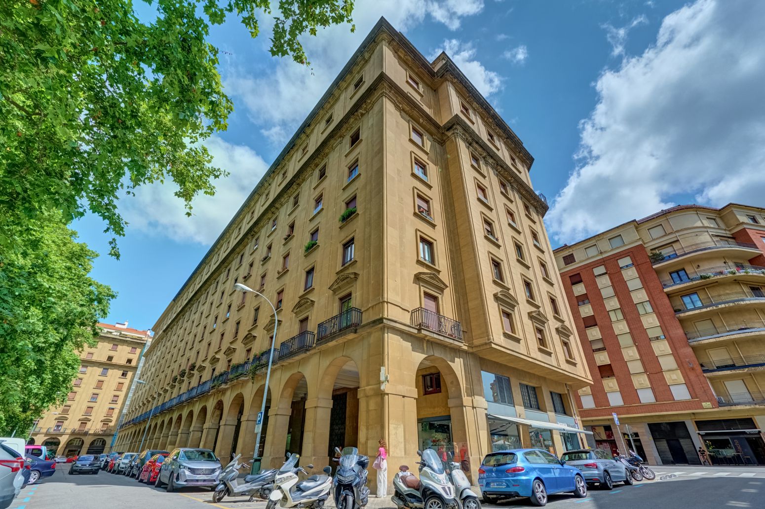 Exterior view of Flat for sale in  Pamplona / Iruña  with Heating, Parquet flooring and Storage room