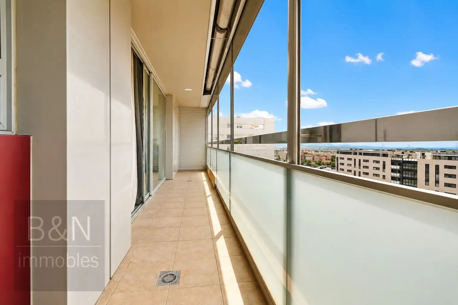 Balcony of Flat for sale in Terrassa  with Air Conditioner, Heating and Terrace