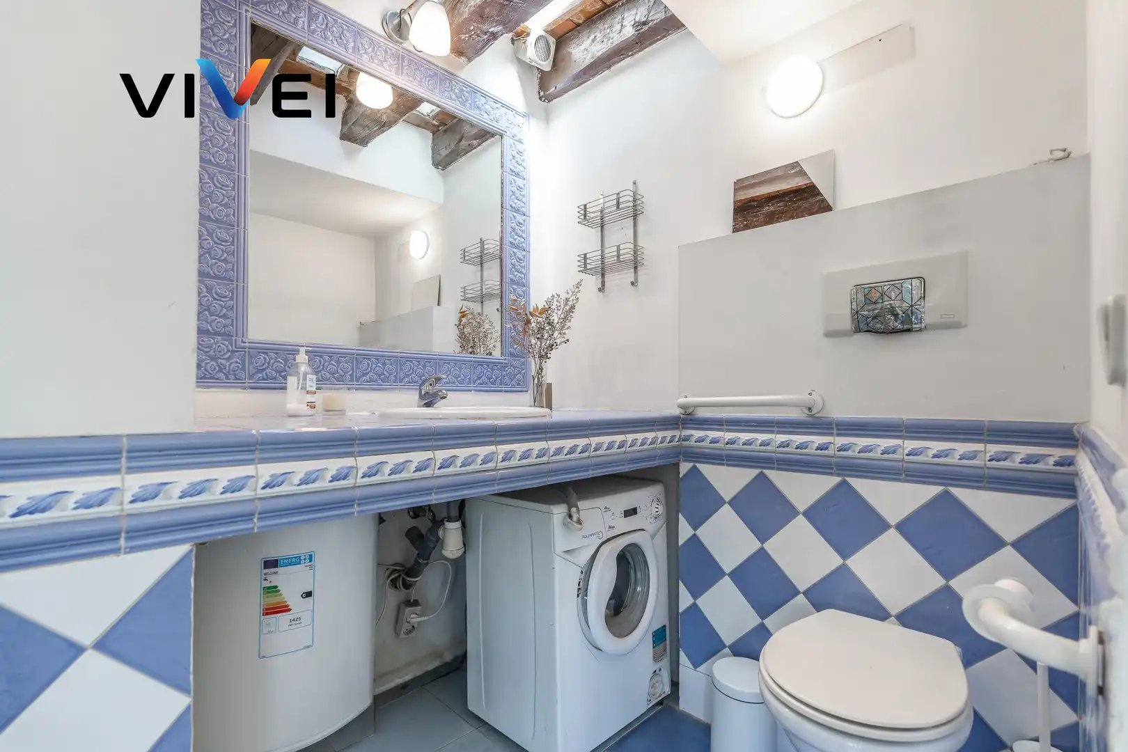 Baño de Ático en venta en Madrid con Aire acondicionado, Calefacción y Terraza
