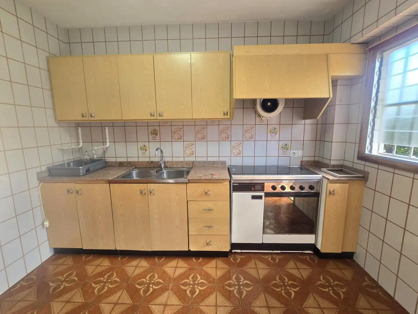 Cuina de Dúplex en venda en Alcúdia amb Aire condicionat, Calefacció i Jardí privat