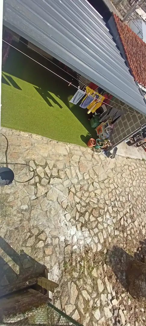 Terraza de Casa adosada en venta en Bergondo con Calefacción, Jardín privado y Trastero