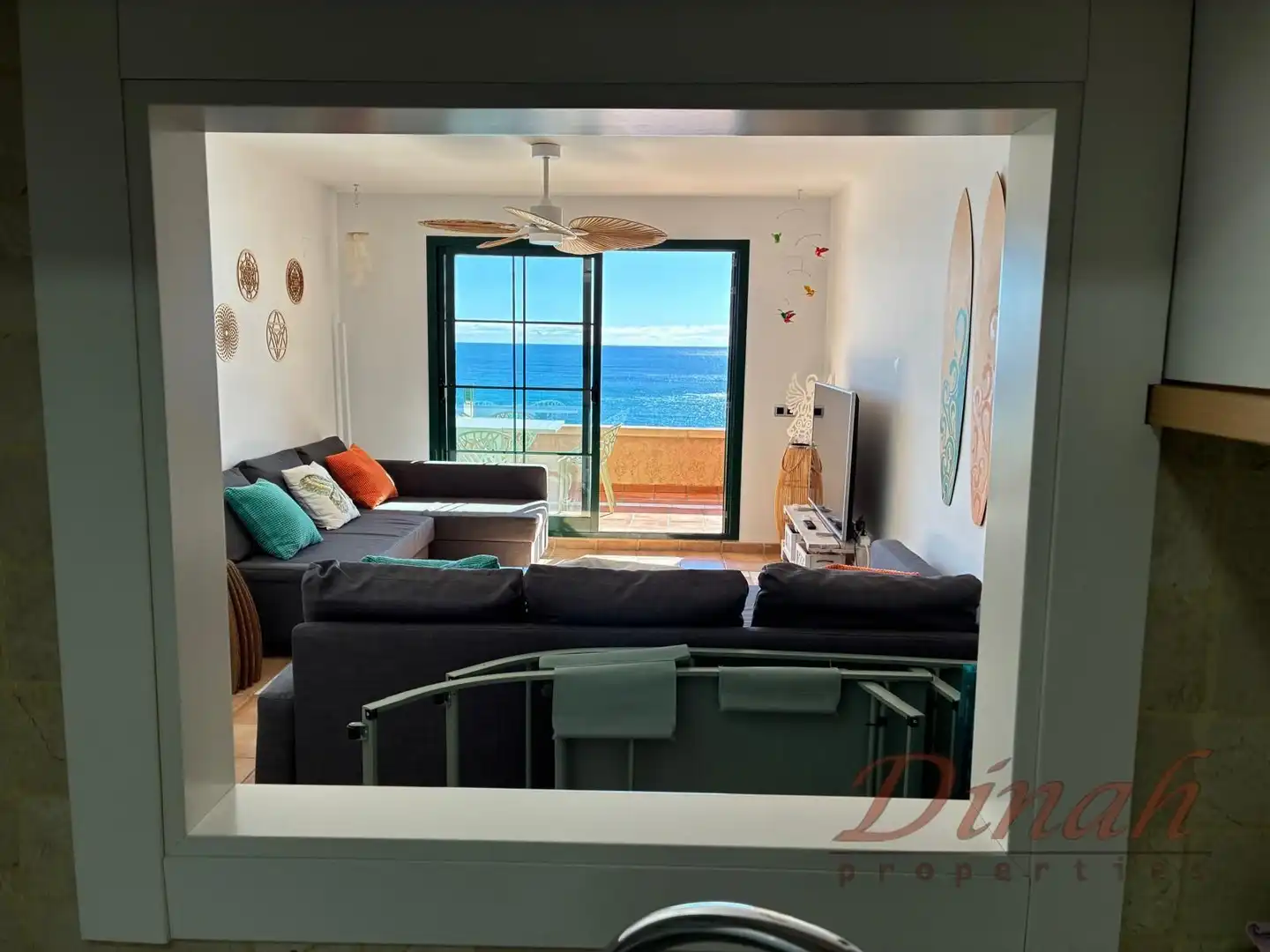 Sala de estar de Apartamento en venta en Altea con Aire acondicionado, Calefacción y Piscina comunitaria