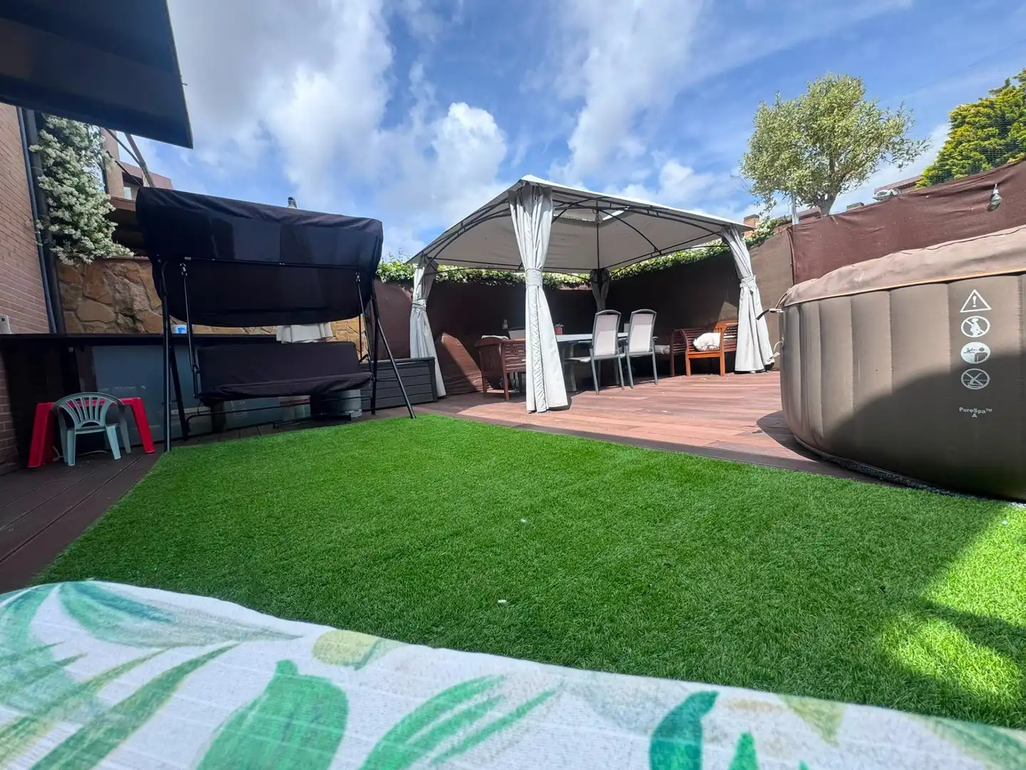 Terraza de Casa adosada en venta en Yebes con Calefacción, Balcón y Piscina comunitaria