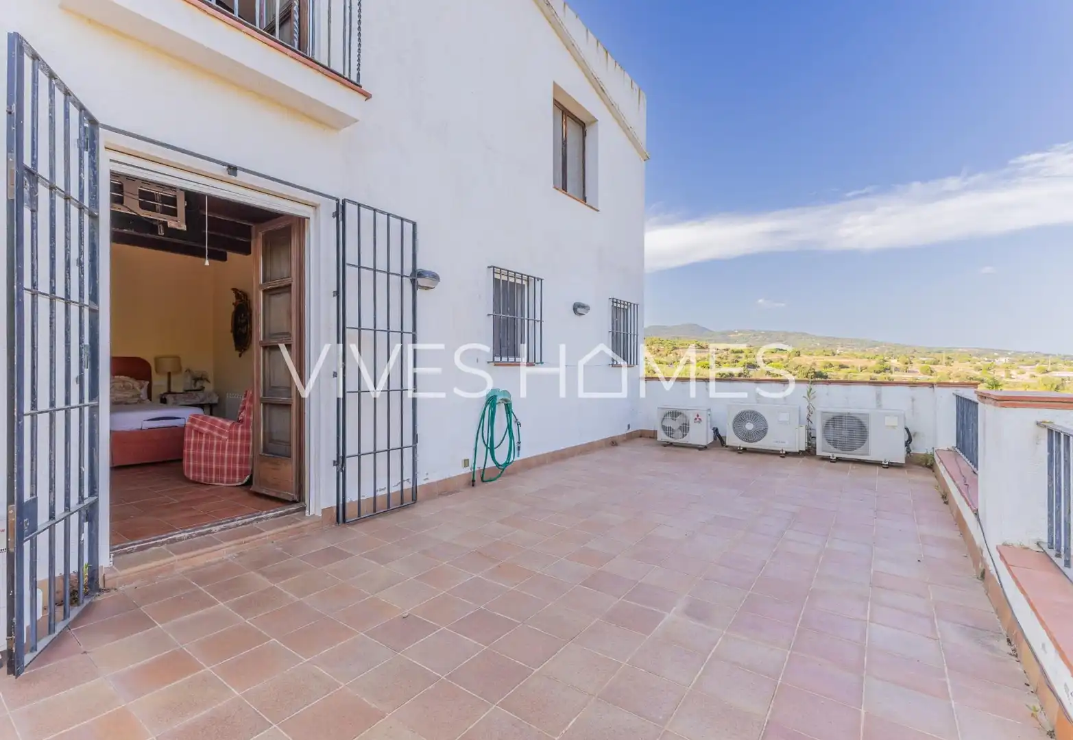 Terraza de Casa o chalet en venta en Mataró con Aire acondicionado, Calefacción y Jardín privado