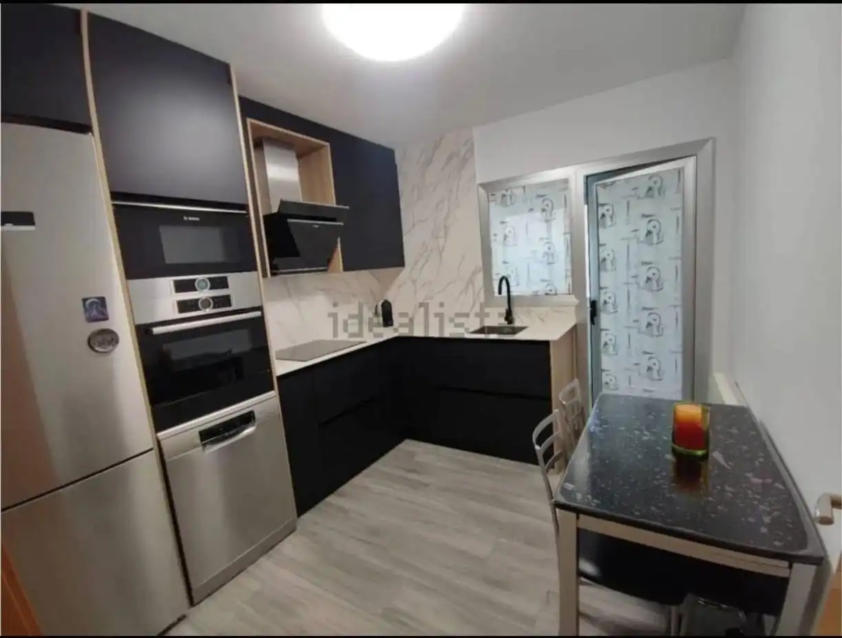Kitchen of Flat for sale in Móstoles  with Heating, Terrace and Balcony