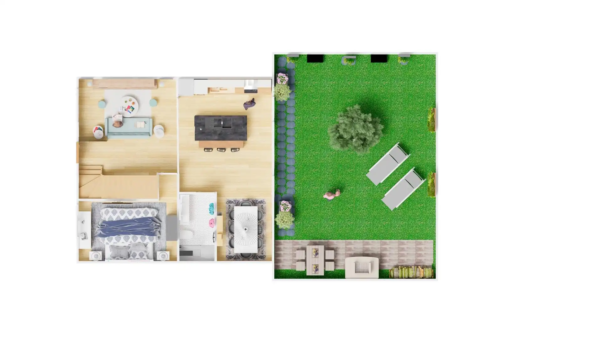 Jardín de Casa o chalet en venta en Figueruelas con Aire acondicionado, Calefacción y Jardín privado