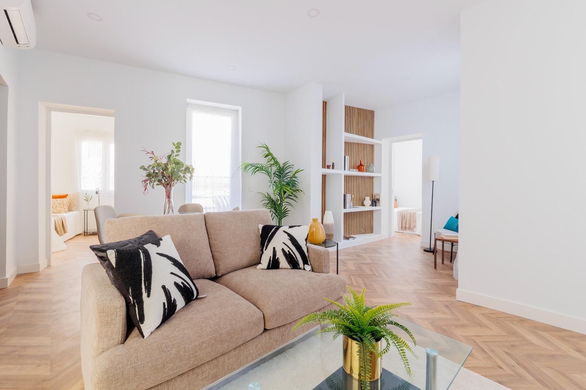 Living room of Attic for sale in  Madrid Capital  with Heating, Terrace and Balcony