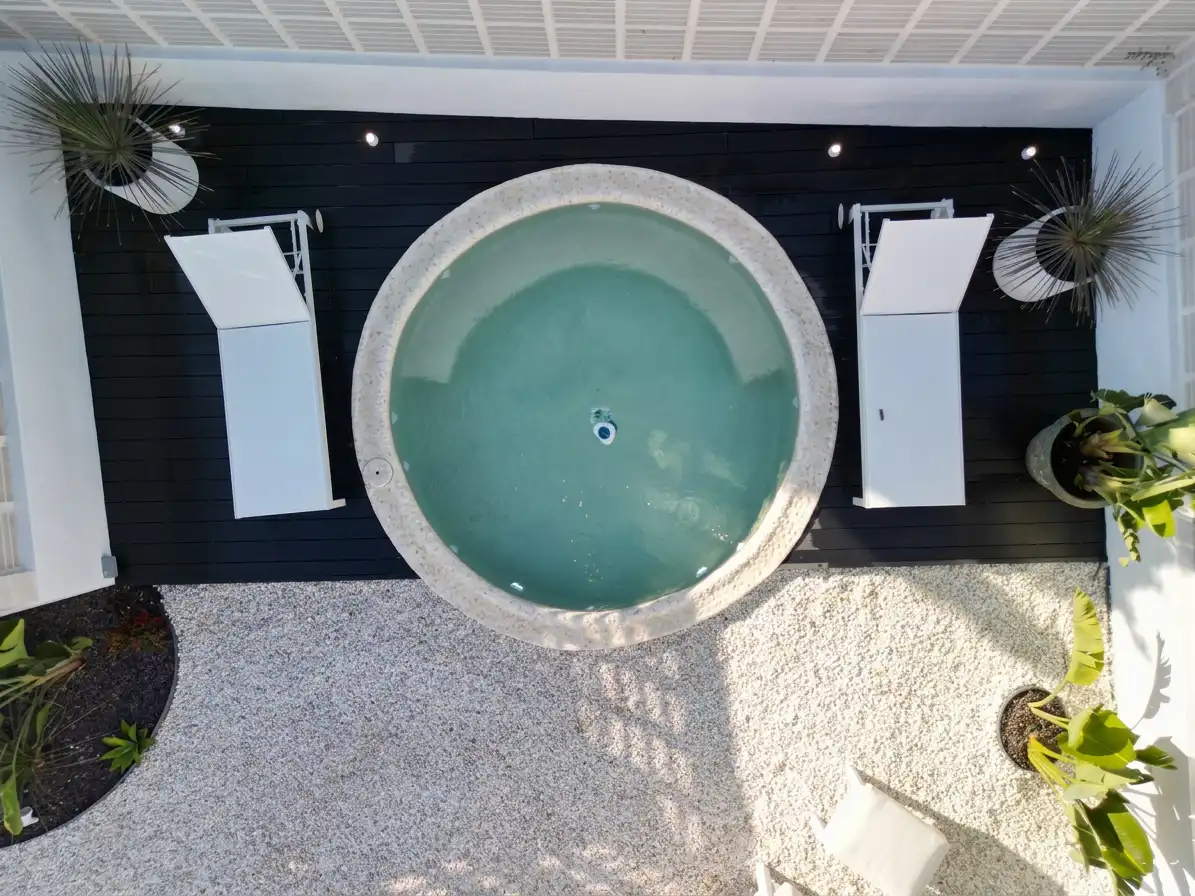 Piscina de Casa adosada en venda en Busot amb Aire condicionat, Calefacció i Jardí privat