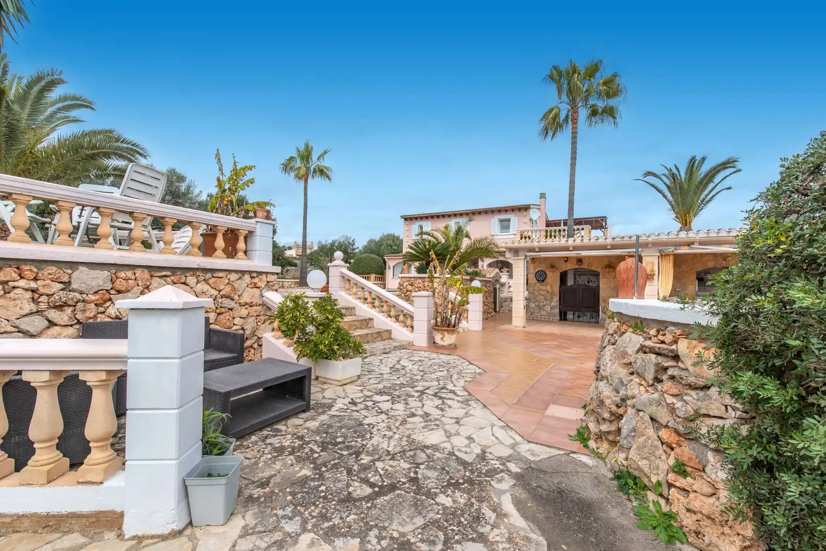 Außenansicht von Country house zum Verkauf in Manacor mit Klimaanlage, Heizung und Terrasse