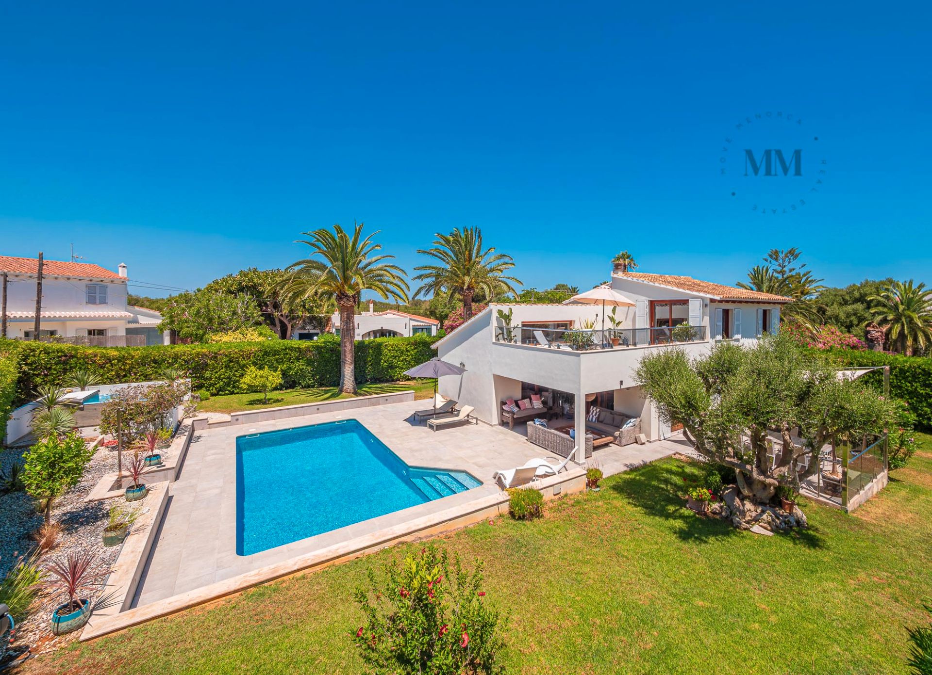 Jardí de Casa o xalet en venda en Es Castell amb Aire condicionat, Jardí privat i Terrassa