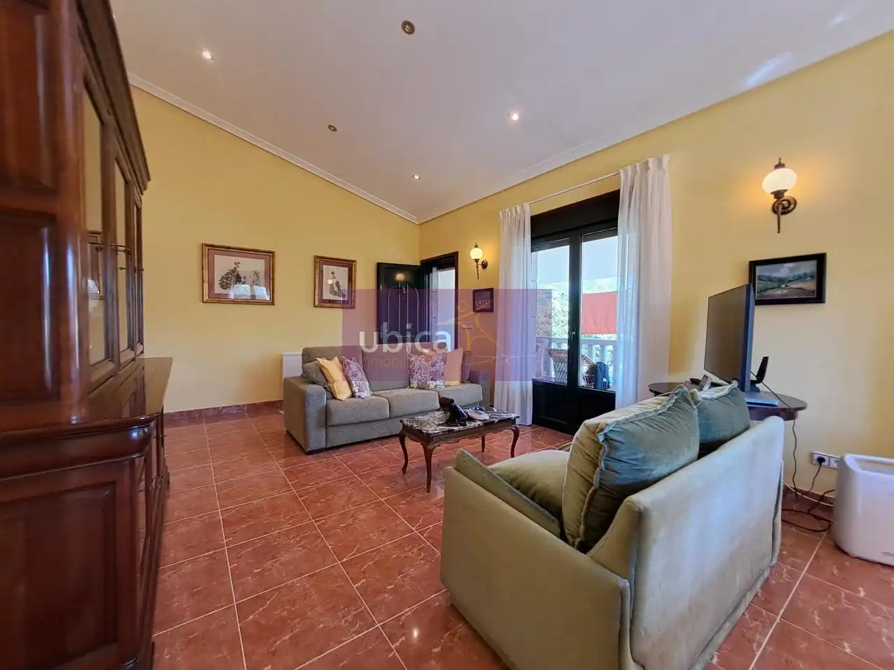 Sala de estar de Casa o chalet en venta en Arbo con Calefacción, Jardín privado y Terraza