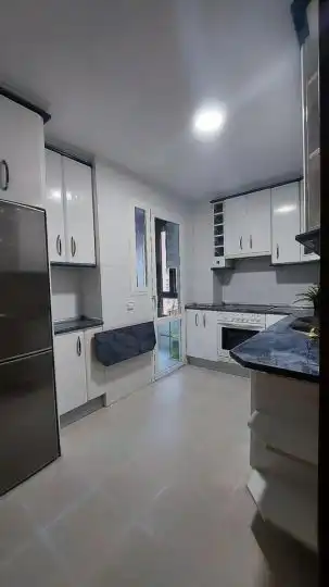 Kitchen of Flat for rent in Granada  with Air Conditioner, Heating and Furnished