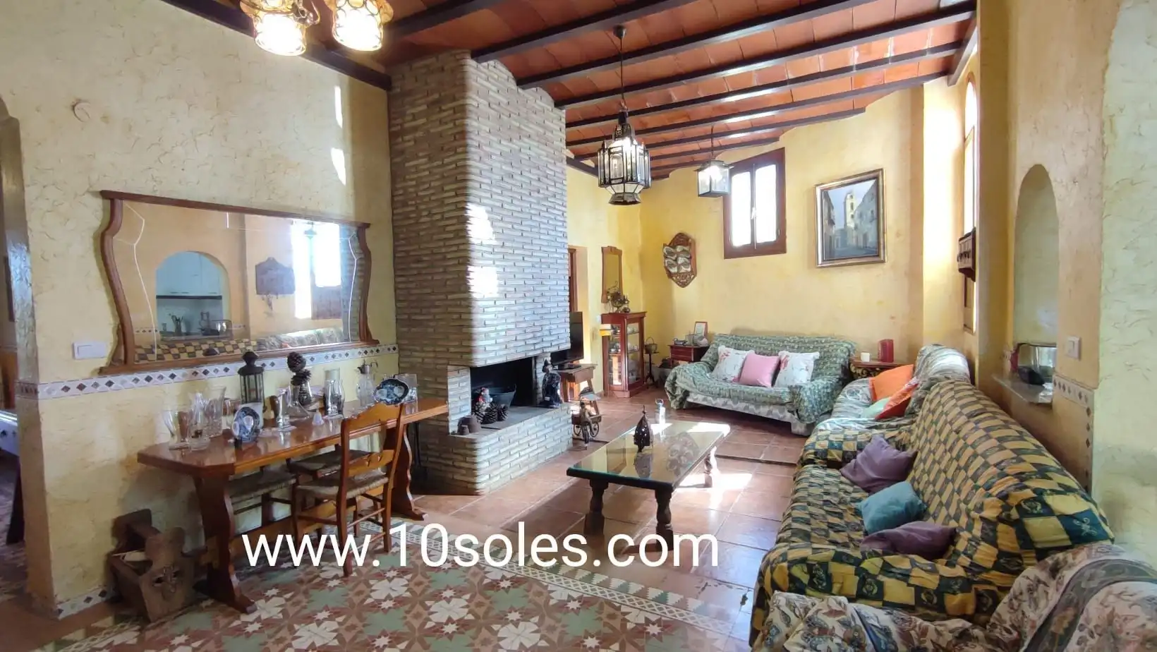 Sala d'estar de Casa o xalet en venda en Orihuela amb Jardí privat, Terrassa i Traster