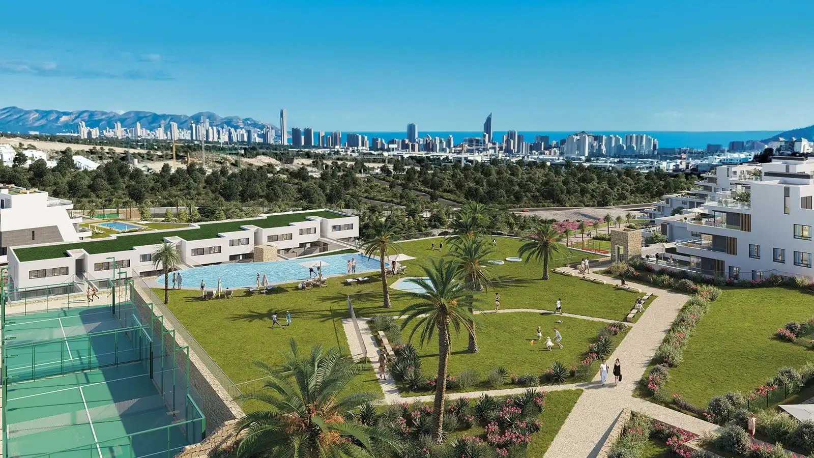 Wohnung mit Pool zum Verkauf in Balcón de Finestrat - Terra Marina, imagen 20