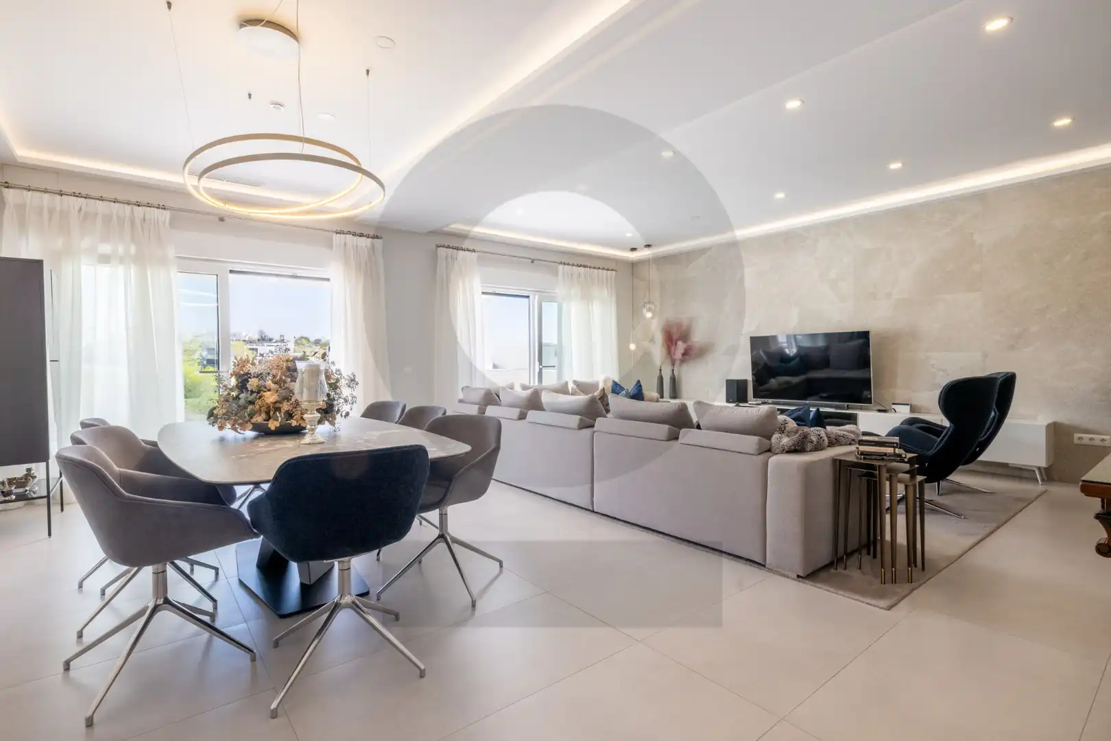 Sala de estar de Casa o chalet en venta en Majadahonda con Aire acondicionado, Calefacción y Jardín privado