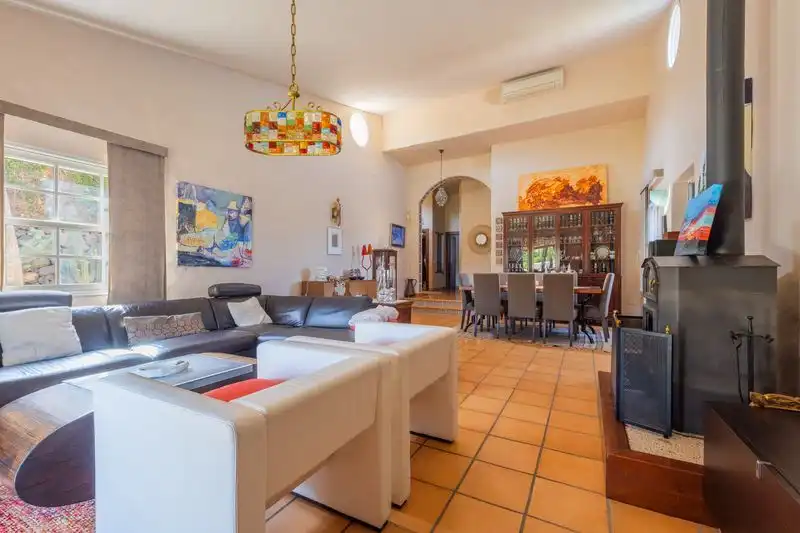 Sala de estar de Casa o chalet en venta en Arafo con Aire acondicionado, Jardín privado y Piscina