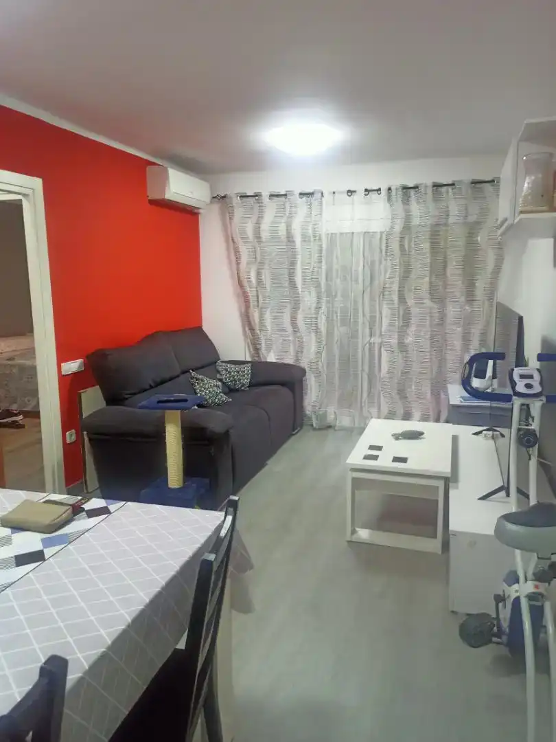 Sala de estar de Piso de alquiler en El Prat de Llobregat con Amueblado, Horno y Lavadora