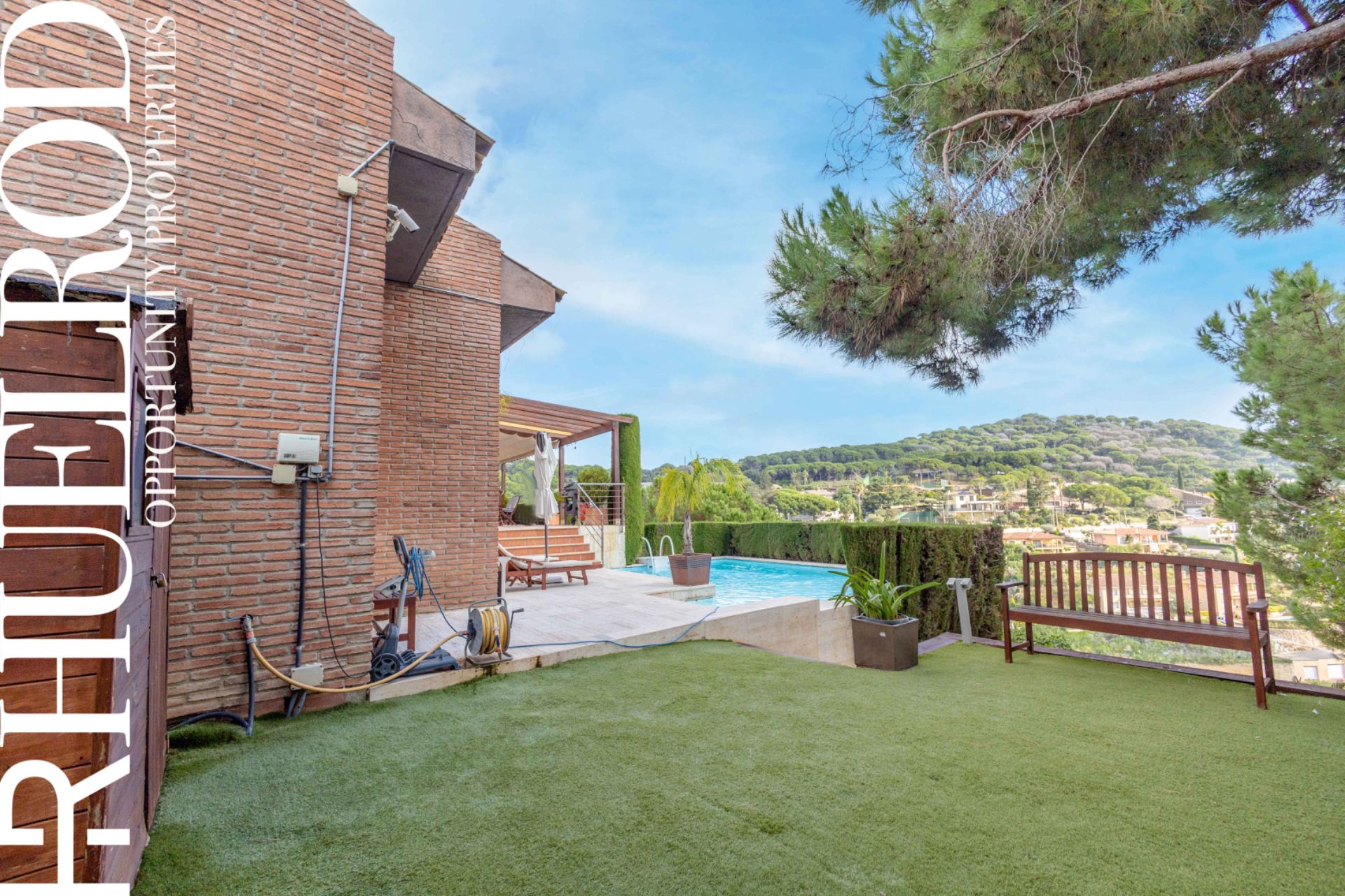 Jardí de Casa o xalet en venda en Cabrils amb Calefacció, Jardí privat i Traster