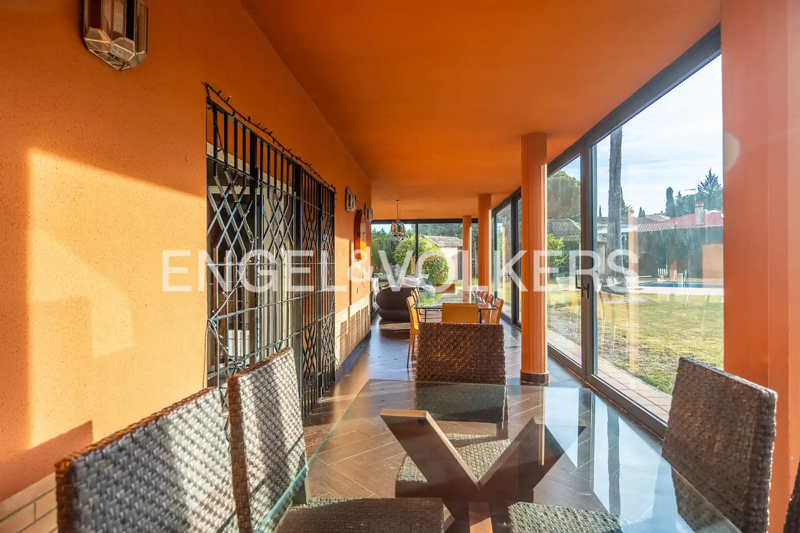 Terraza de Casa o chalet en venta en Mairena del Aljarafe con Aire acondicionado, Calefacción y Jardín privado