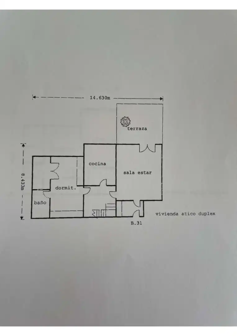 Penthouse mit Aufzug zum Verkauf in Centre, imagen 2