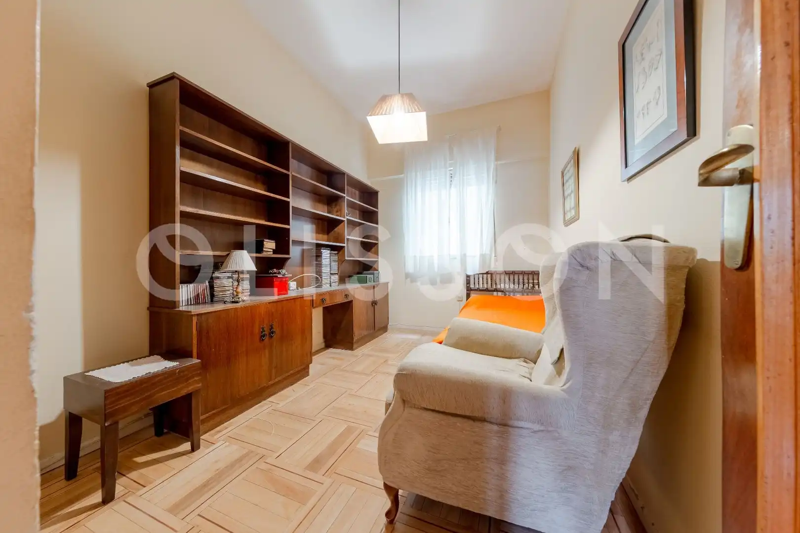 Wohnzimmer von Wohnung zum Verkauf in Madrid mit Klimaanlage, Heizung und Terrasse