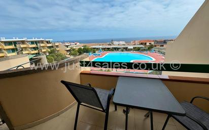 Exterior view of Apartment for sale in Antigua  with Furnished, Balcony and Community pool