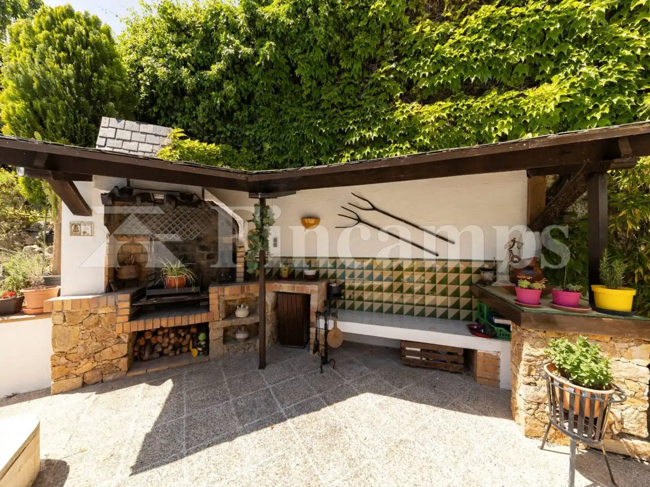 Terrasse von Haus oder Chalet zum Verkauf in Cerdanyola del Vallès mit Klimaanlage, Heizung und Privatgarten