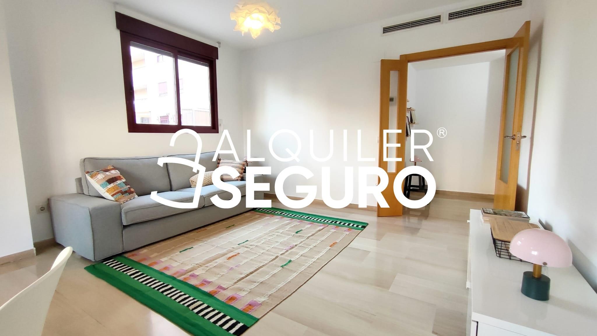 Bedroom of Flat for rent in  Valencia Capital  with Air Conditioner, Heating and Terrace