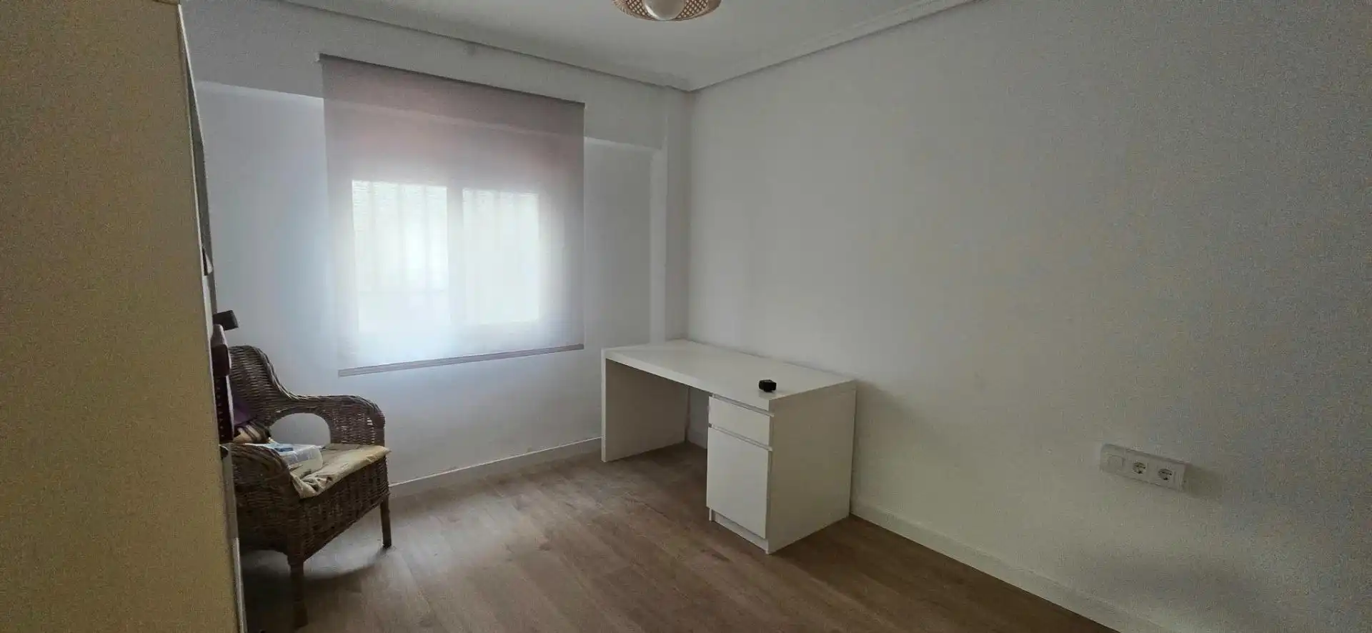 Bedroom of Flat for rent in Valencia  with Parquet flooring, Terrace and Furnished