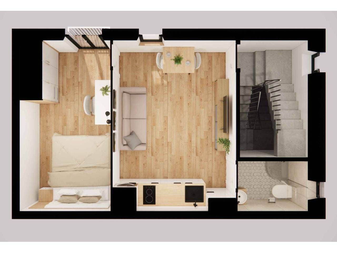 Schlafzimmer von Wohnung zum Verkauf in  Tarragona Capital mit Balkon