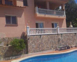 Exterior view of House or chalet for sale in Lloret de Mar  with Private garden, Swimming Pool and Furnished